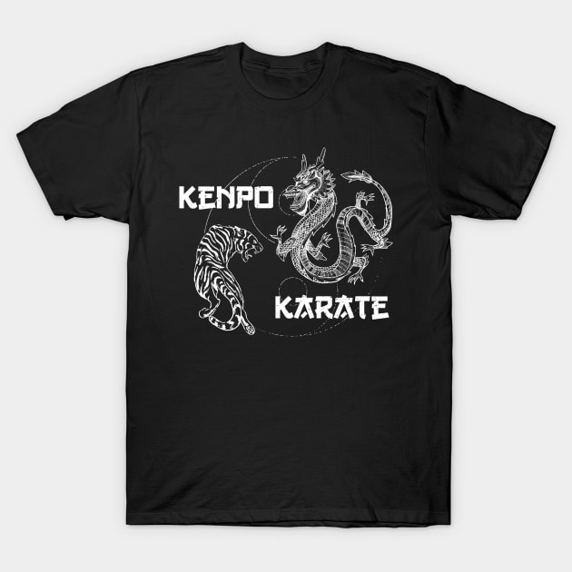 Kenpo Karate T-Shirt by Designs By Jnk5